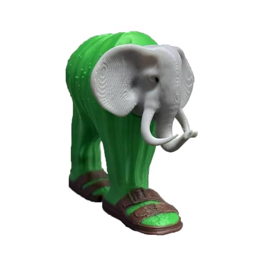 Euljcysiyu 3D Printed Italian Brainrot, Italianrot, Tung Tung Tung Sahur, Lirili Larila, Boneca Ambalabu, Bombardiro Crocodilo, Shimpanzini Bananini, Modell, Figur, Spoof, Meme (Shimpanzini Bananini) von Euljcysiyu