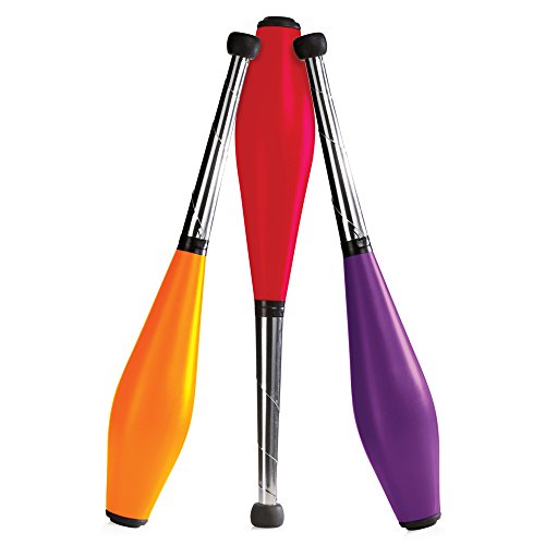 Eureka-Acrobat 52475063 - Jonglierkeulen, Outdoor Spielgerät, 52 cm, 3 Stück Eureka-Acrobat 52475063 - Jonglierkeulen, Outdoor Spielgerät, 52 cm, 3 Stück von Eureka