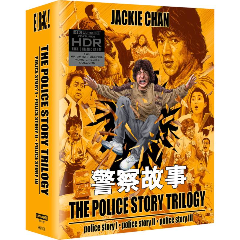 The Police Story Trilogy (Eureka Classics) Limited Edition 3-Disc 4K Ultra HD Blu-Ray von Eureka Classic