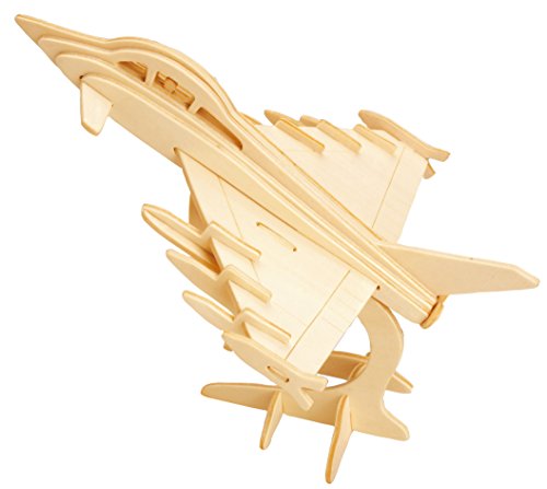 Eureka-Gepetto's Workshop 52473148 - Holzpuzzle-3D Kampfflugzeug von EUREKA