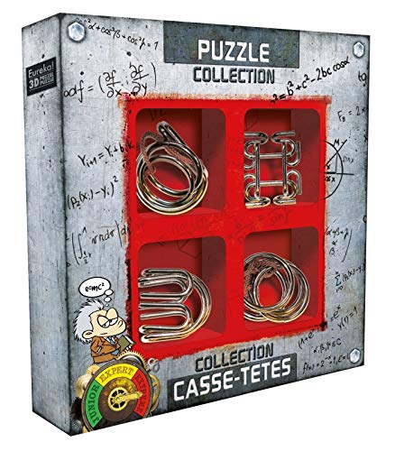 Eureka 52473363 - Metallpuzzle-Set Extreme 4-teilig von GIGAMIC