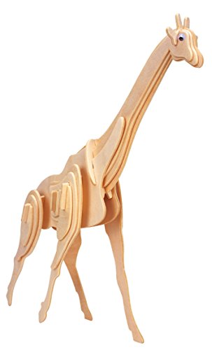 Eureka-Gepetto's Workshop 52473161 - Holzpuzzle-3D Giraffe von EUREKA