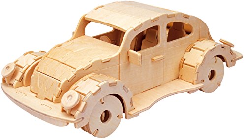 Eureka-Gepetto's Workshop 52473173 - Holzpuzzle-3D Auto von EUREKA
