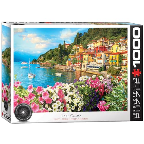 EUROGRAPHICS S.R.O. Puzzle 1000 Teile - Lake Como Italien von EuroGraphics