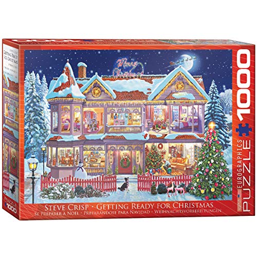 Eurographics 6000-0973 Puzzle "Getting Ready for Christmas", 1000 Teile von EuroGraphics