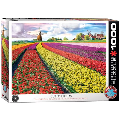 Eurographics 1000 Teile - Tulpenfelder Niederlande von EuroGraphics