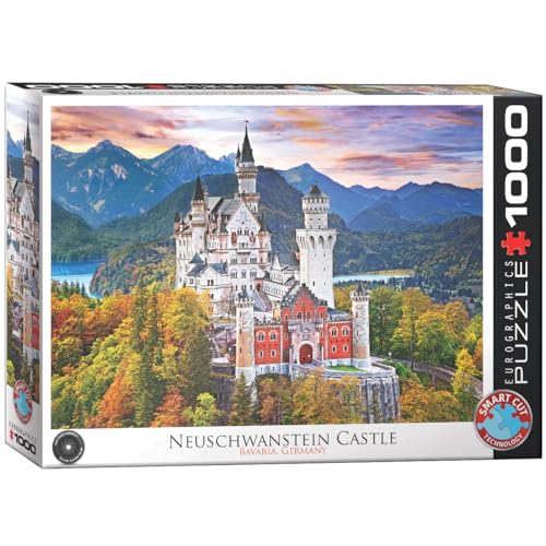 Eurographics 1000 Teile - Schloss Neuschwanstein in Deutschland von EuroGraphics
