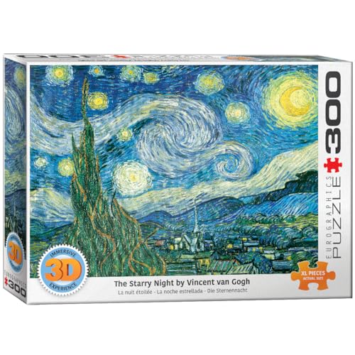 Eurographics 6331-1204 3D-Die Sternennacht von Vincent Van Gogh Puzzle, Large Pieces von EuroGraphics