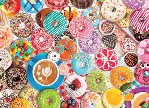 Eurographics Puzzle in Tin: Donut Party, 1000 Piece Puzzle for Adults von EuroGraphics