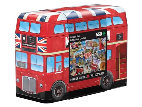 Eurographics 8551-5779 London Bus Puzzle, bunt, 33 x 48 cm von EuroGraphics
