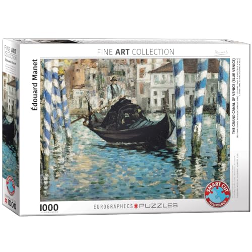 Eurographics 1000 Teile - Der Canal Grande in Venedig von Manet, 68x48cm von EuroGraphics