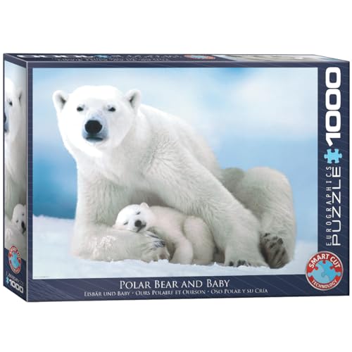 Eurographics 1000 Teile - Eisbär & Baby, 68x48cm von EuroGraphics