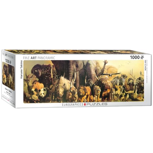 Eurographics 1000 Teile Panorama - Tiere der Arche Noah von EuroGraphics