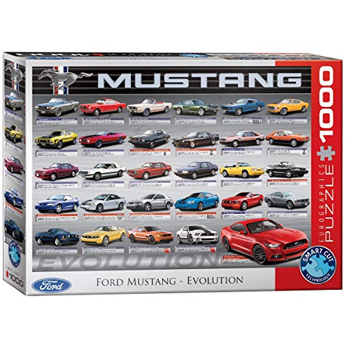 EuroGraphics 6000-0684 1000 Teile - Ford Mustang Evolution von EuroGraphics