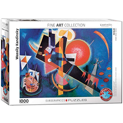 Eurographics 1000 Teile - Im Blau von Wassily Kandinsky, 48x68cm von EuroGraphics