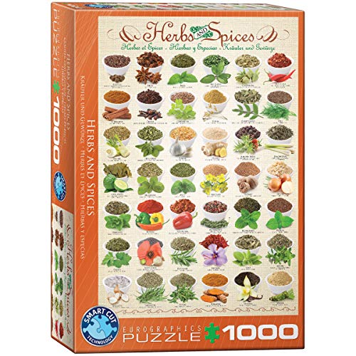 EuroGraphics EG60000598 Puzzle Kräuter und Gewürze, mehrfarbig von EuroGraphics
