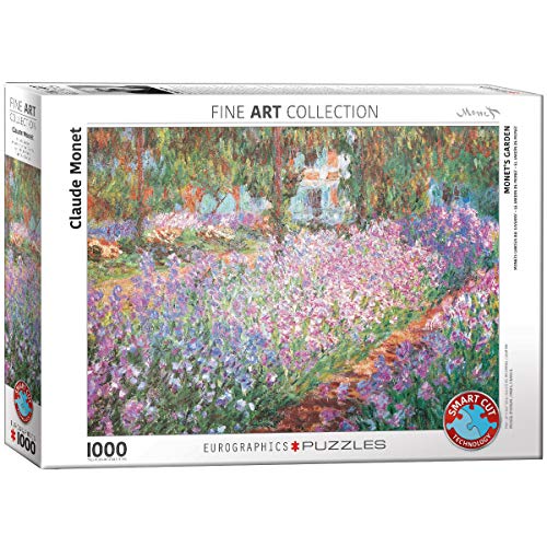 Eurographics 1000 Teile - Monets Garten bei Giverny, 48x68cm von EuroGraphics