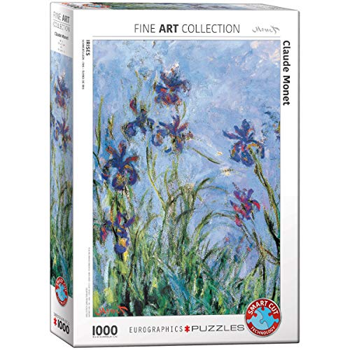 Eurographics 1000 Teile - Schwertlilien von Claude Monet, 48x68cm von EuroGraphics