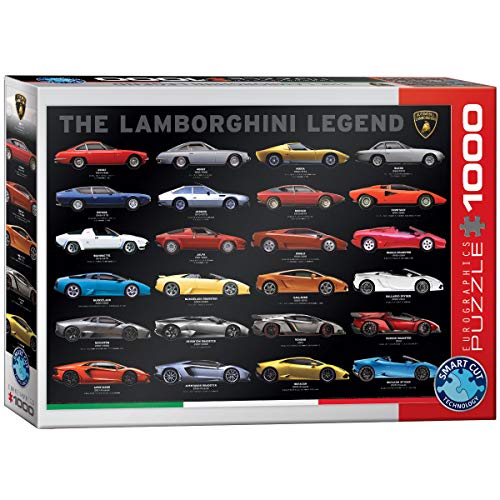 EuroGraphics 6000-0822 die Lamborghini Legend Puzzle (1000, Mehrfarbig) von EuroGraphics