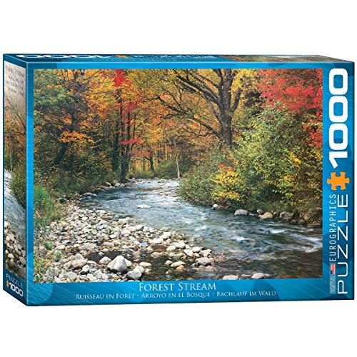 EuroGraphics EG60002132 Puzzle Bachlauf im Wald, mehrfarbig von EuroGraphics