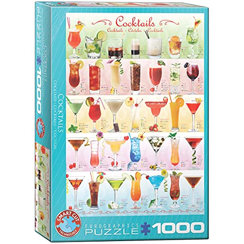 Eurographics 1000 Teile - Cocktails, 68x48cm von EuroGraphics