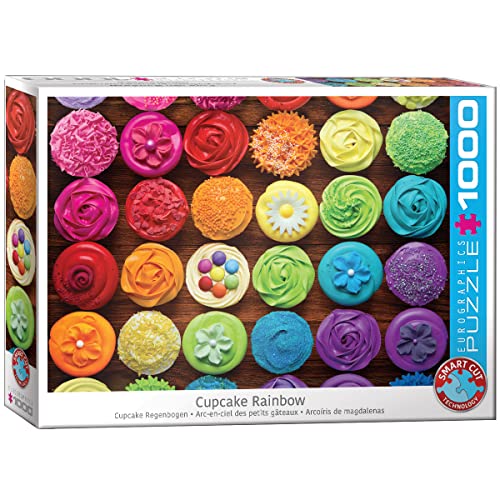 Eurographics 1000 Teile - Cupcake Regenbogen Eurographics 1000 Teile - Cupcake Regenbogen von EuroGraphics