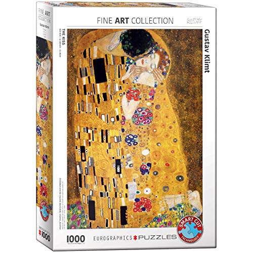 Eurographics 1000 Teile - Der Kuss von Gustav Klimt, 48x68cm von EuroGraphics