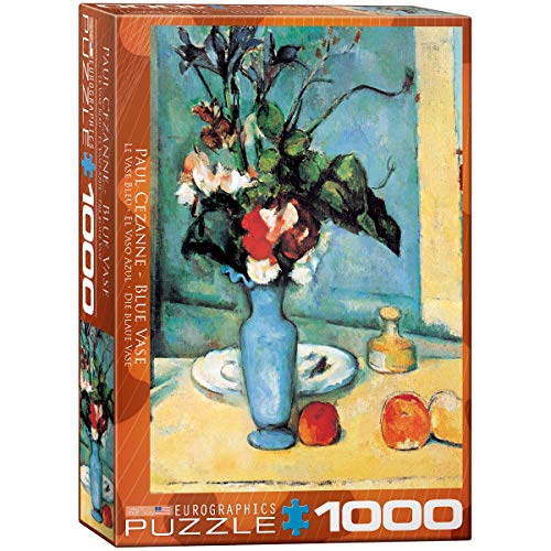 Eurographics 1000 Teile - Die blaue Vase von Cezanne, 68x48cm von EuroGraphics