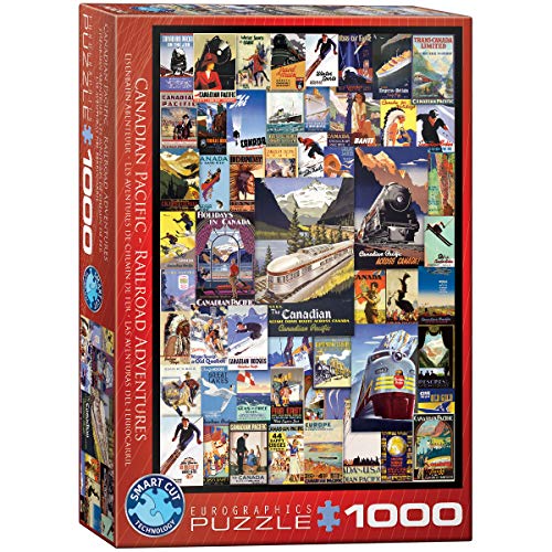 Eurographics 1000 Teile - Eisenbahnabenteuer von EuroGraphics