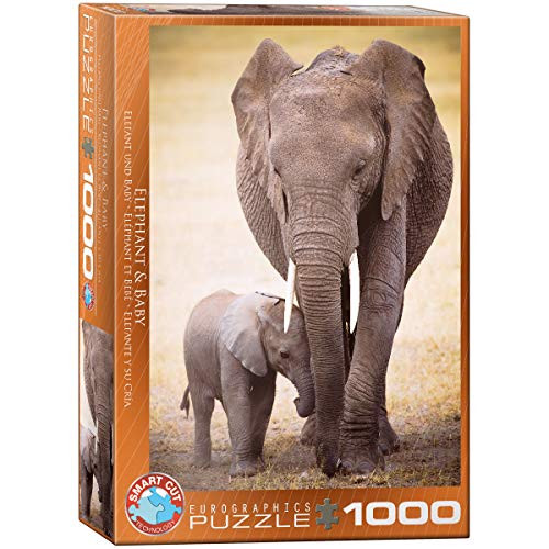 Eurographics 1000 Teile - Elephant & Baby von EuroGraphics