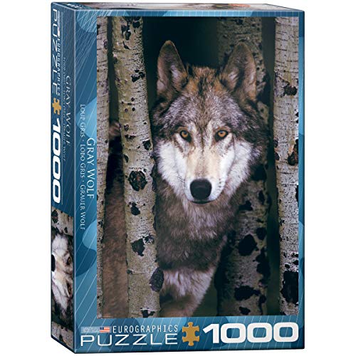 Gray Wolf Jigsaw Puzzle 1000 Pieces 19.25"X26.5" EUROPZ-1244 Gray Wolf Jigsaw Puzzle 1000 Pieces 19.25"X26.5" EUROPZ-1244 von EuroGraphics