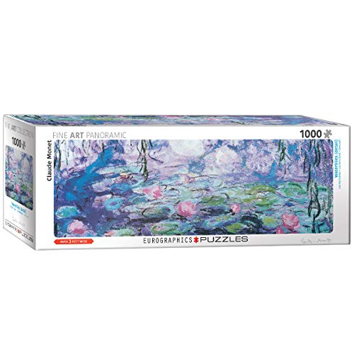 Eurographics 1000 Teile Panorama - Seerosen von Claude Monet von EuroGraphics