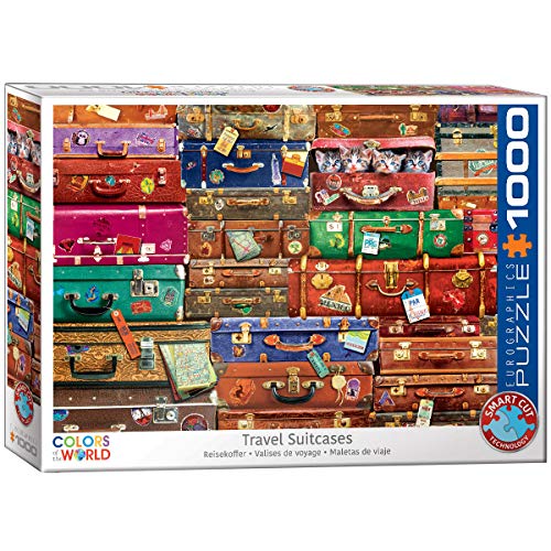 EuroGraphics 6000-5468 Puzzle Reisekoffer, mehrfarbig EuroGraphics 6000-5468 Puzzle Reisekoffer, mehrfarbig von EuroGraphics