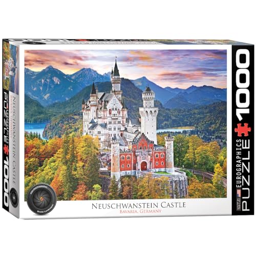 Eurographics 1000 Teile - Schloss Neuschwanstein in Deutschland von EuroGraphics