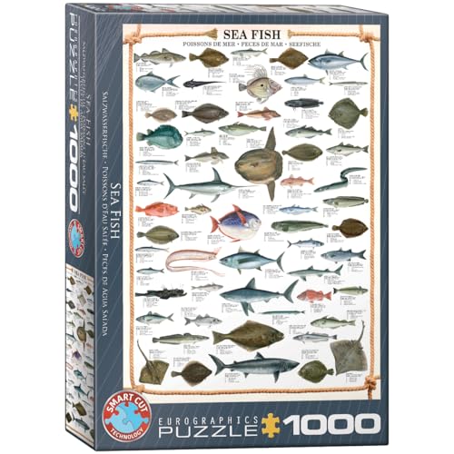 Eurographics 1000 Teile - Seefische, 6000-0313, Mehrfarbig Eurographics 1000 Teile - Seefische, 6000-0313, Mehrfarbig von EuroGraphics