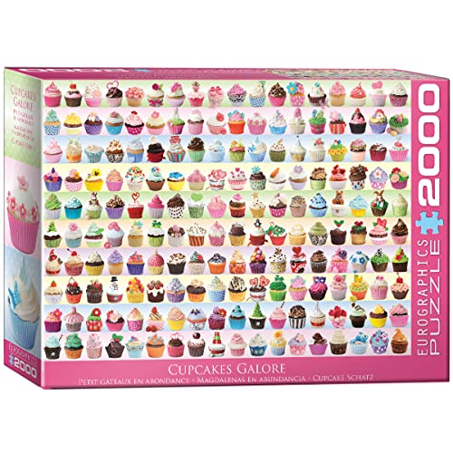EuroGraphics 2000 Teile - Cupcake Schatz, mehrfarbig, 8220-0629 von EuroGraphics