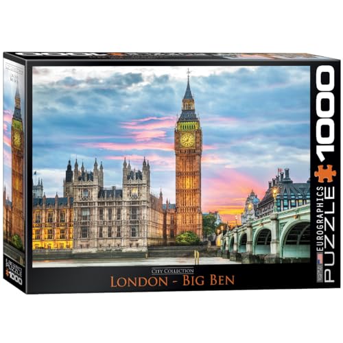 Eurographics 6000-0764 London Big Ben (1000 Piece) (Puzzle, Mehrfarbig, Large Eurographics 6000-0764 London Big Ben (1000 Piece) (Puzzle, Mehrfarbig, Large von EuroGraphics