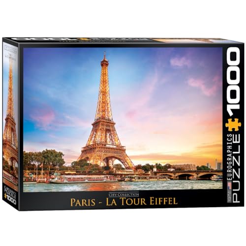 Eurographics 1000 Teile - Paris Eiffelturm von EuroGraphics