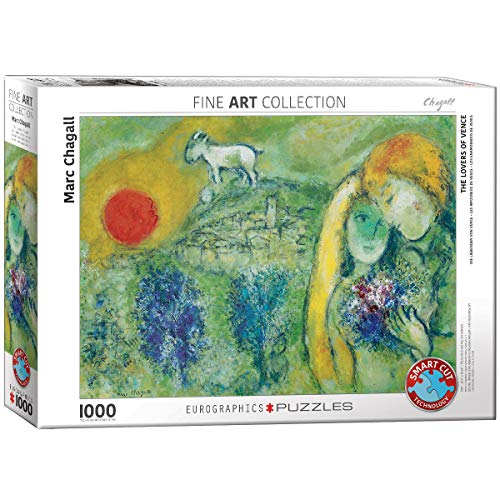 Eurographics 6000-0848 Marc Chagall Les Amoureux de Vence Puzzle, 1000 Teile, Mehrfarbig Eurographics 6000-0848 Marc Chagall Les Amoureux de Vence Puzzle, 1000 Teile, Mehrfarbig von EuroGraphics