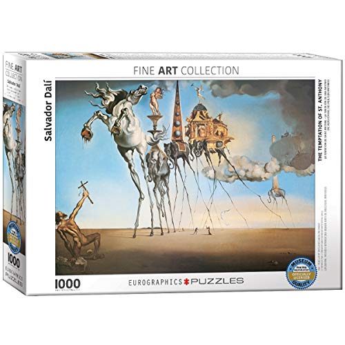 EuroGraphics 6000-0847 Salvador Dali The Temptation of St. Anthony Puzzle (1000, Mehrfarbig) von EuroGraphics