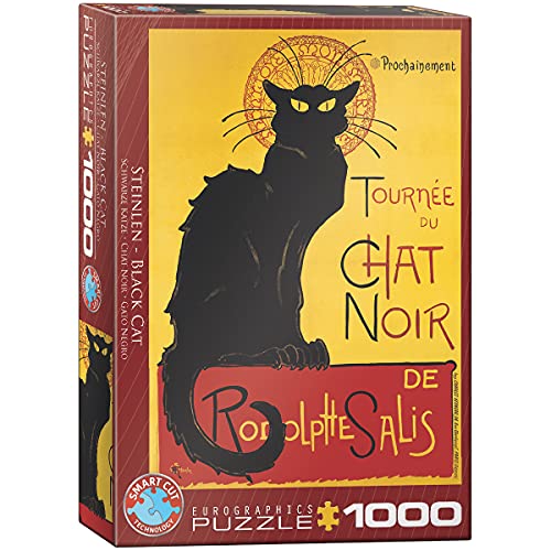 Eurographics 1000 Teile - Chat Noir - Die schwarze Katze von EuroGraphics