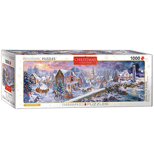 Holiday at The Seaside (Puzzle): Panorama-Puzzle von EuroGraphics