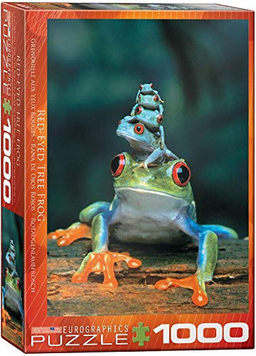 Red-Eyed Tree Frog Jigsaw Puzzle 1000 Pieces 19.25"X26.5" EUROPZ-3004 Red-Eyed Tree Frog Jigsaw Puzzle 1000 Pieces 19.25"X26.5" EUROPZ-3004 von EuroGraphics