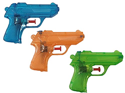 24 x Wasserpistolen Wasserpistole Klassiker 12 cm Spritzpistolen Wasserspritze 24 x Wasserpistolen Wasserpistole Klassiker 12 cm Spritzpistolen Wasserspritze von Eurofuchs24