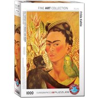 Autoportrait mit Äffchen und Papagei von Eurographics