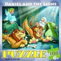 Daniel & the Lions- 100 PC Puzzle von Eurographics