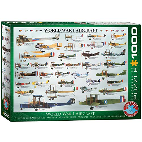 EuroGraphics EG60000087 Puzzle Kriegsflugzeuge des 1 Weltkrieges von EuroGraphics