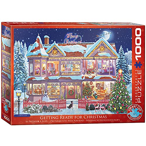 Eurographics 6000-0973 Puzzle "Getting Ready for Christmas", 1000 Teile von EuroGraphics