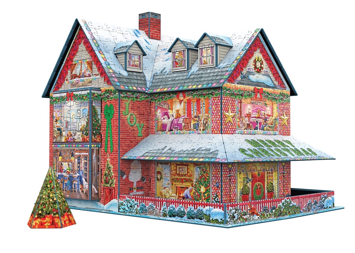 Eurographics 3D Puzzle - Weihnachtshaus 1100 Teile Puzzle Eurographics-9910-5817 Eurographics 3D Puzzle - Weihnachtshaus 1100 Teile Puzzle Eurographics-9910-5817 von Eurographics