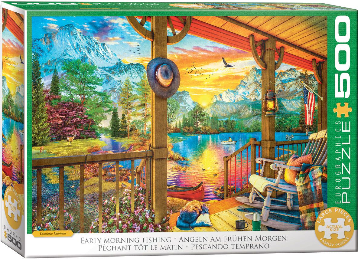 Eurographics 500 Teile - Early Morning Fishin - von Eurographics